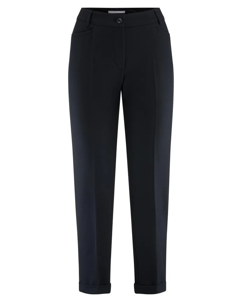 RAFFAELLO ROSSI  Knöchellange Slim Fit-Hose  blau Blau
