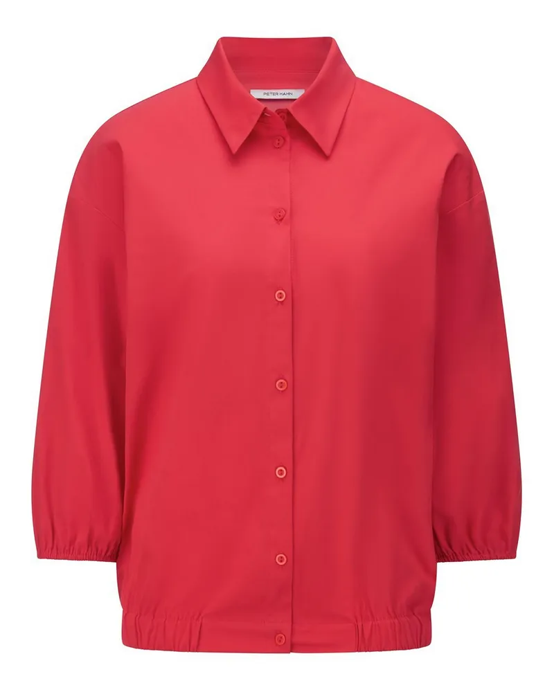 Peter Hahn Bluse  rot Rot