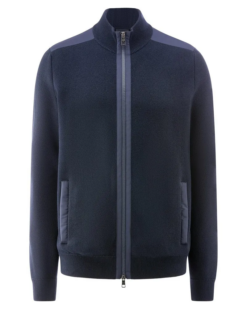 Bugatti Strickjacke  blau Blau