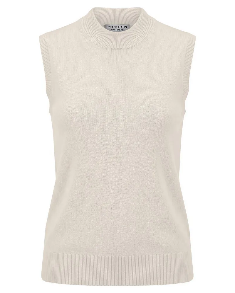 Peter Hahn Stricktop  weiss Weiss