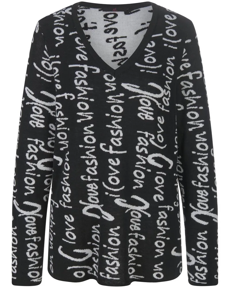 Emilia Lay Pullover  schwarz Schwarz