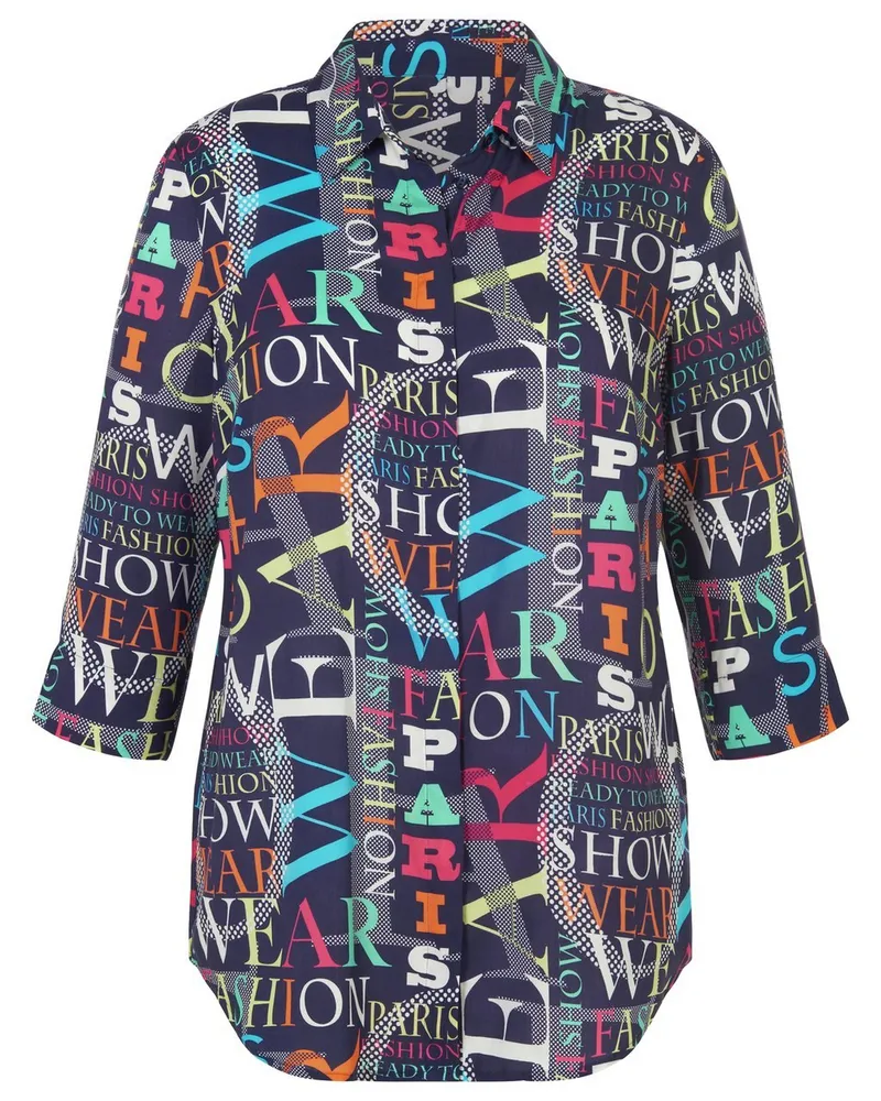 Emilia Lay Long-Bluse 3/4-Arm  mehrfarbig Mehrfarbig