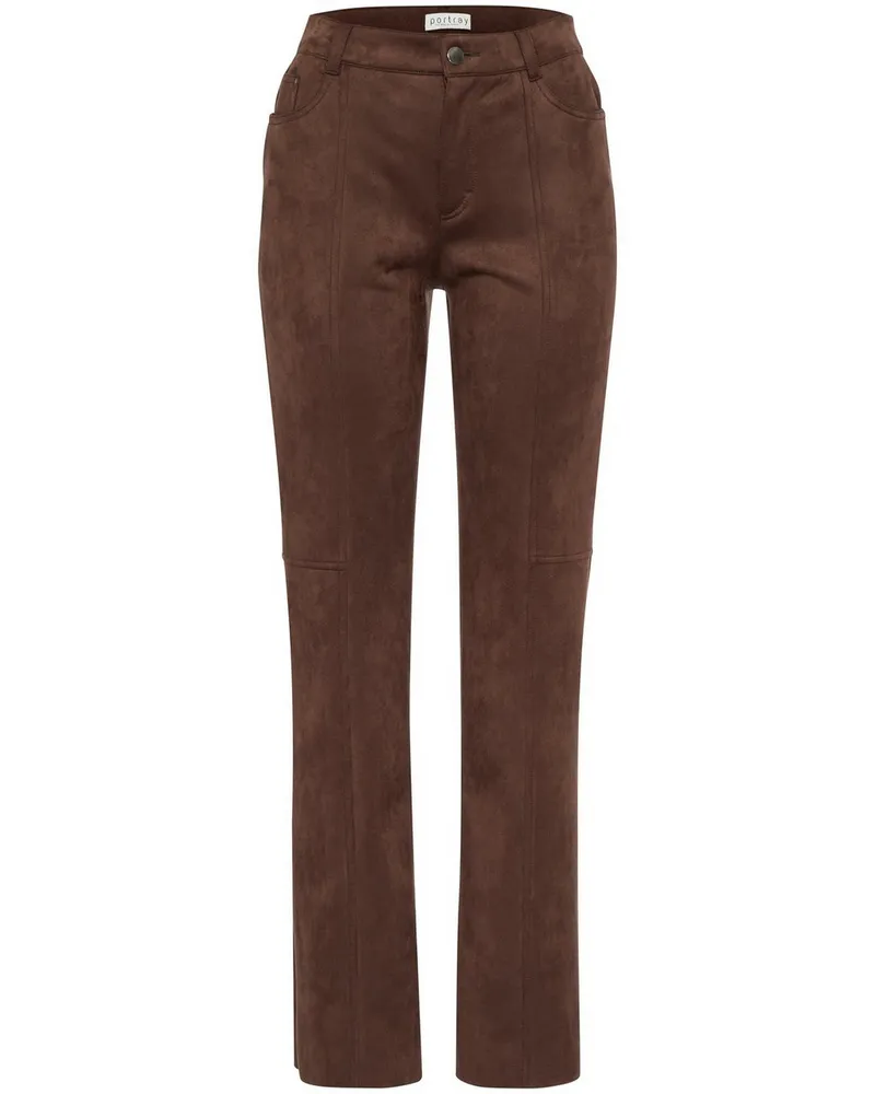 Peter Hahn Bootcut-Hose  braun Braun