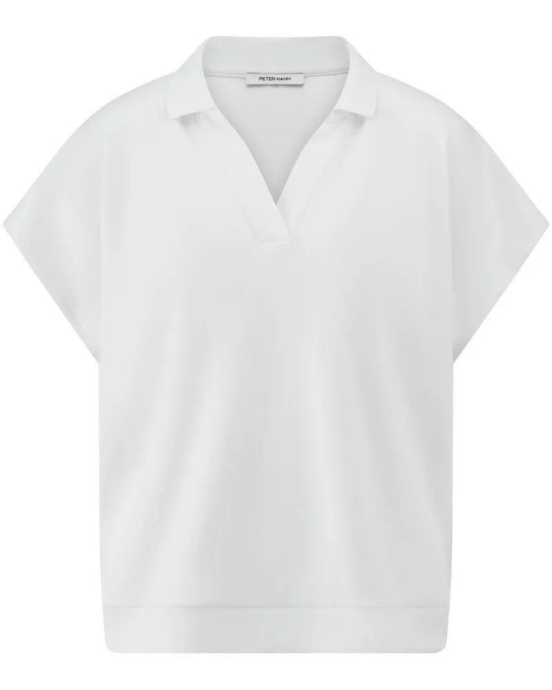 Peter Hahn Polo-Shirt  weiss Weiss
