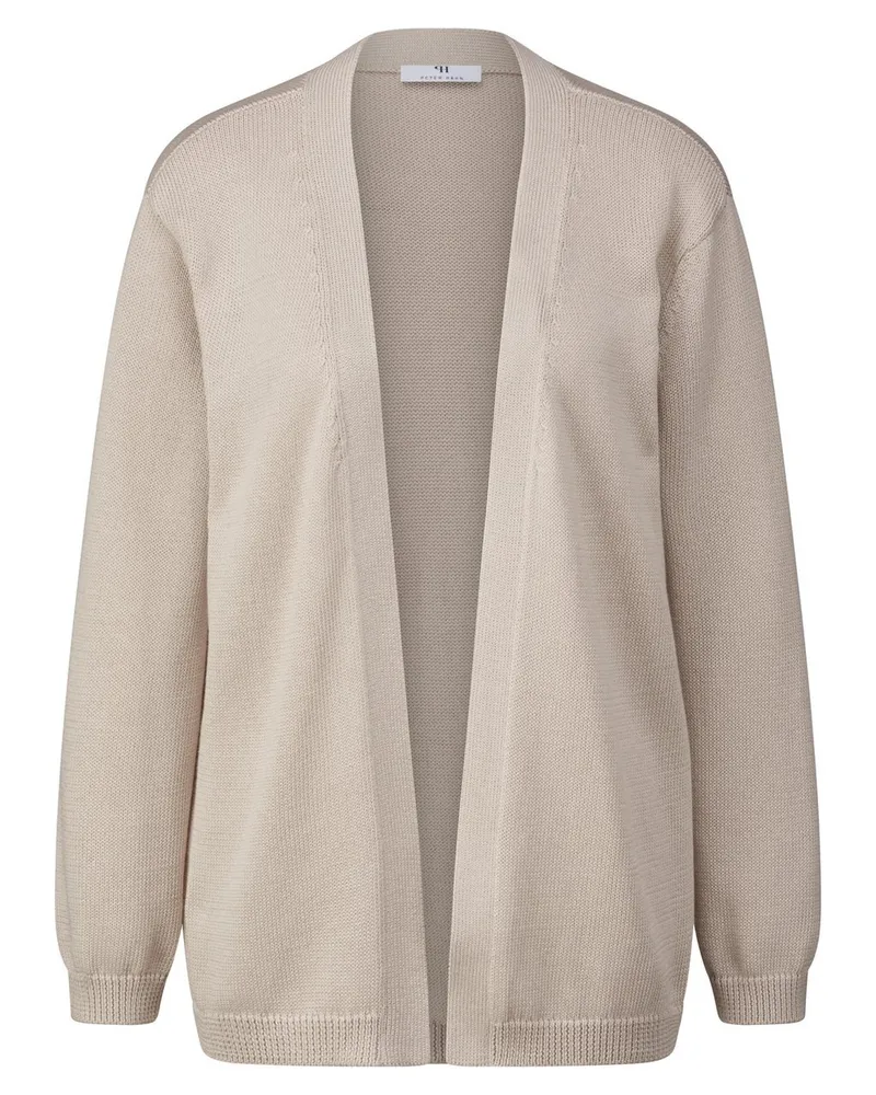 Peter Hahn Strickjacke  beige Beige