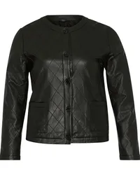 Anna Aura Lederjacke  schwarz Schwarz