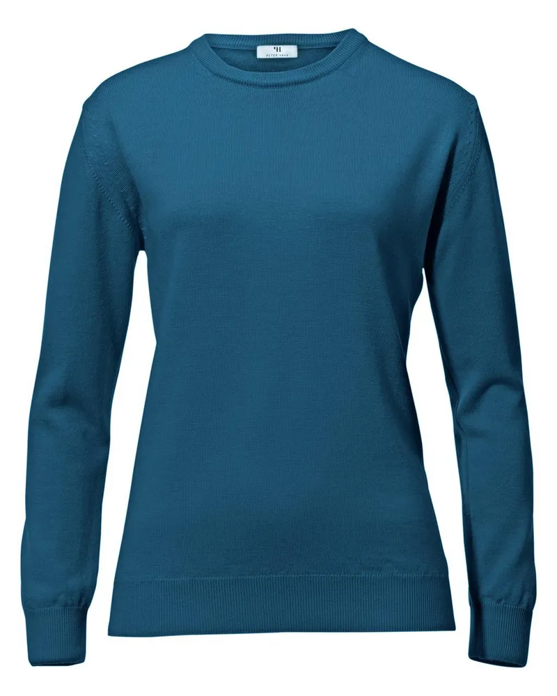 Peter Hahn Pullover aus 100% Schurwolle-Pure Tasmanian Wool  türkis Türkis