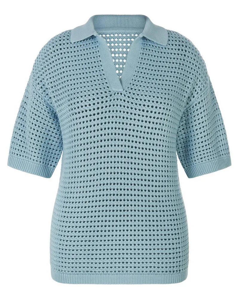 Emilia Lay Polo-Pullover  blau Blau