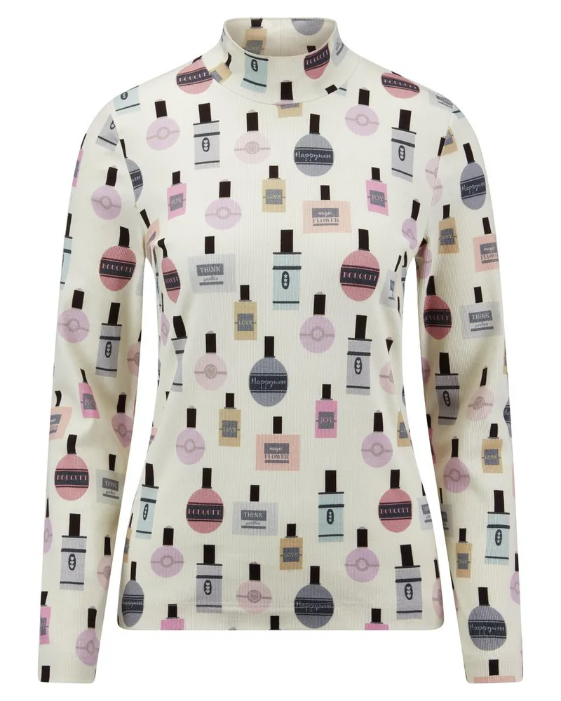Efixelle Shirt doppelter Kurbelkante  weiss Weiss