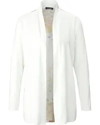 Basler Strickjacke Schalkragen  weiss Weiss