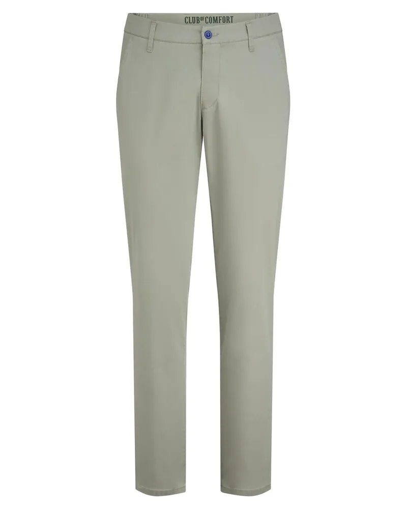 Club of Comfort Hose Slim Fit  grün Grün