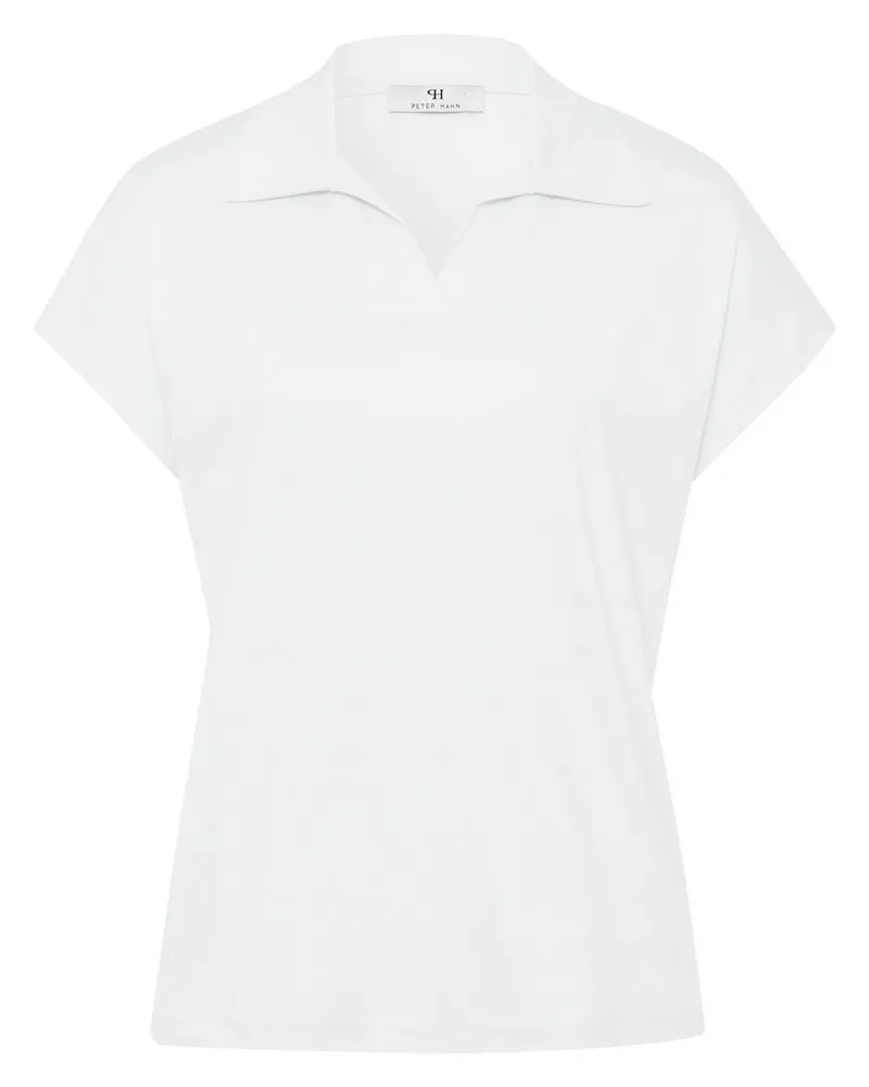 Peter Hahn Polo-Shirt  weiss Weiss