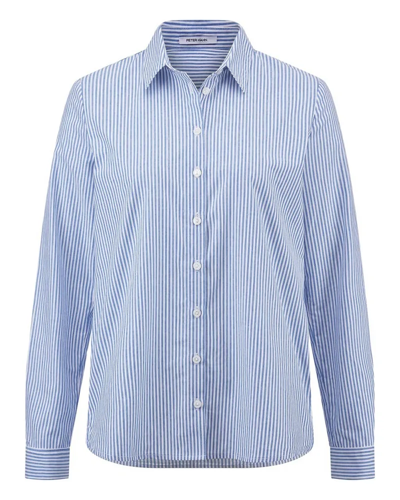 Peter Hahn Bluse  blau Blau