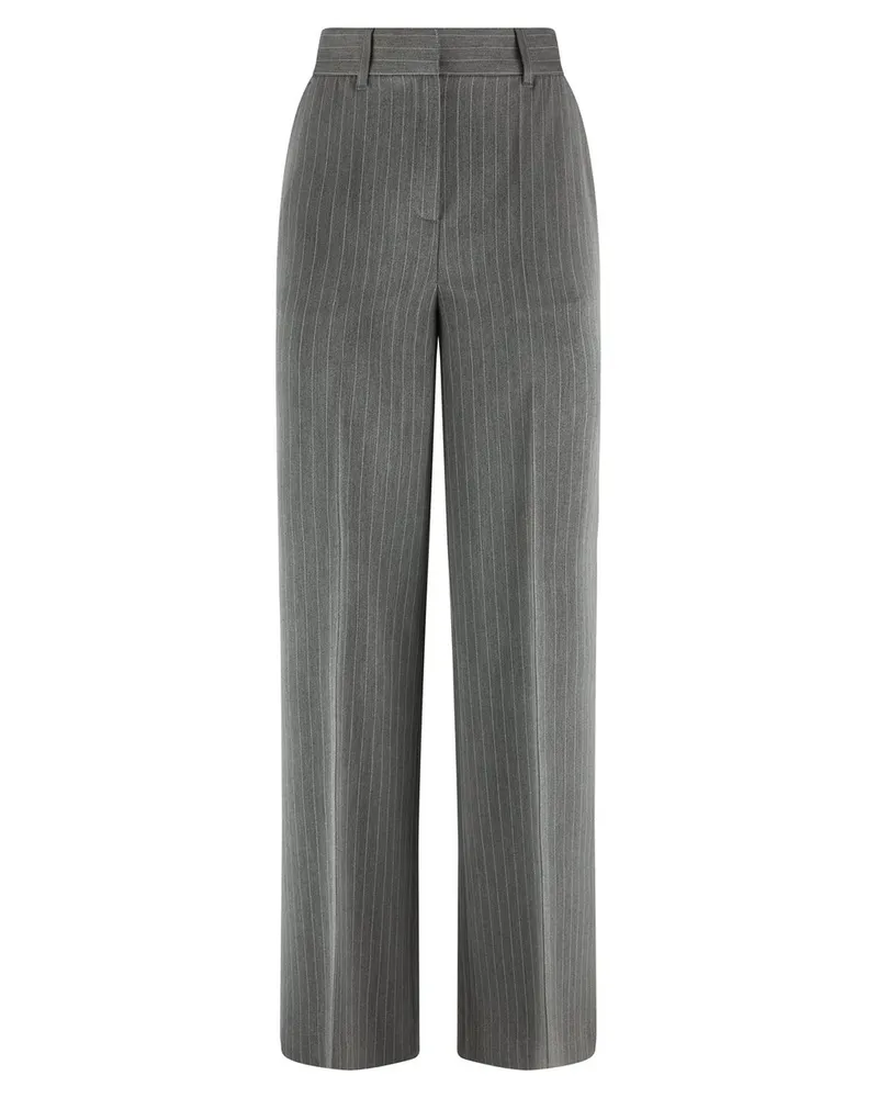 Peter Hahn Knöchellange Hose  grau Grau