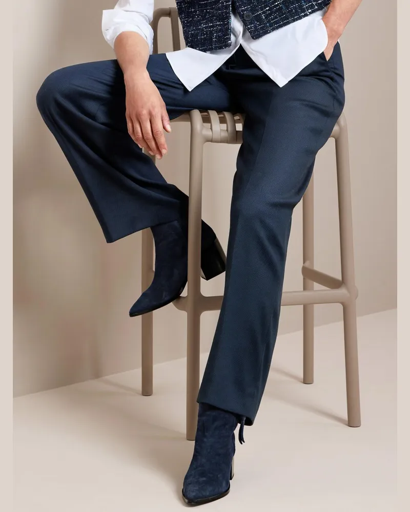 Riani Wide Fit-Hose  blau Blau