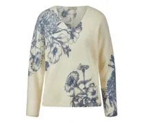 V-Pullover  weiss