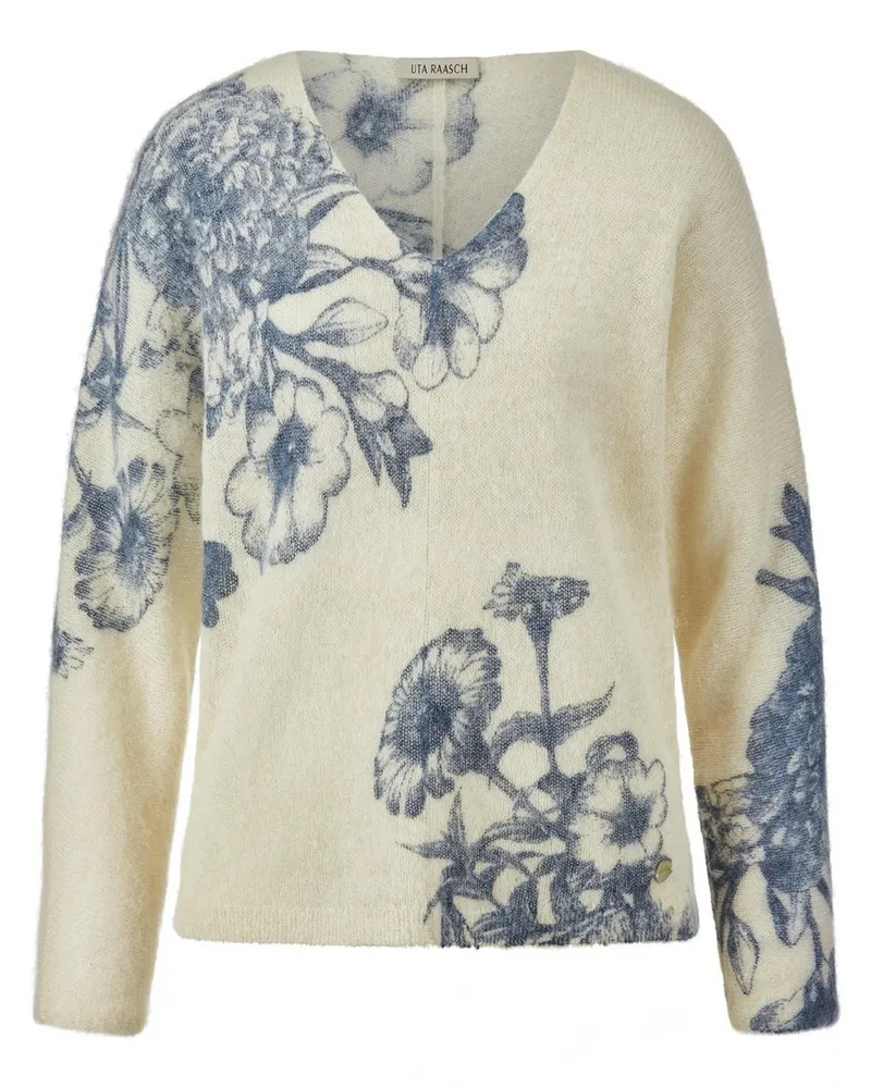 UTA RAASCH V-Pullover  weiss Weiss