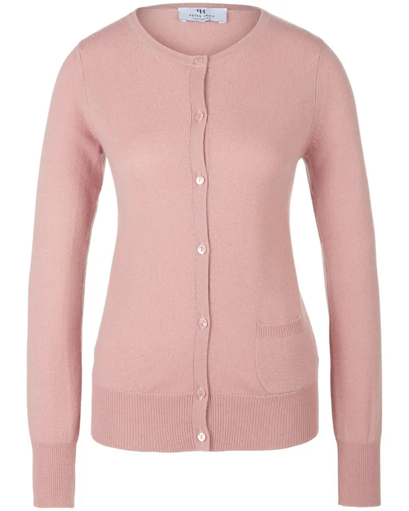 Peter Hahn Strickjacke aus 100% Premium-Kaschmir  Cashmere rosé Rosé