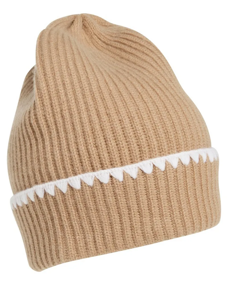 Peter Hahn Mütze  Cashmere braun Braun