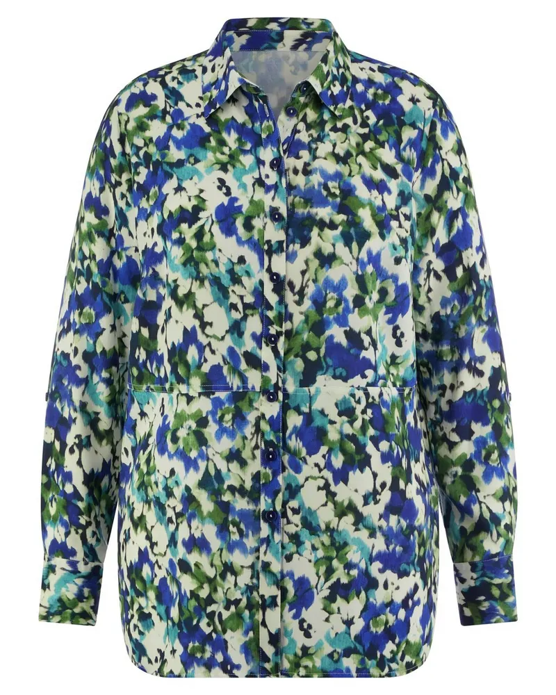 Emilia Lay Bluse  blau Blau