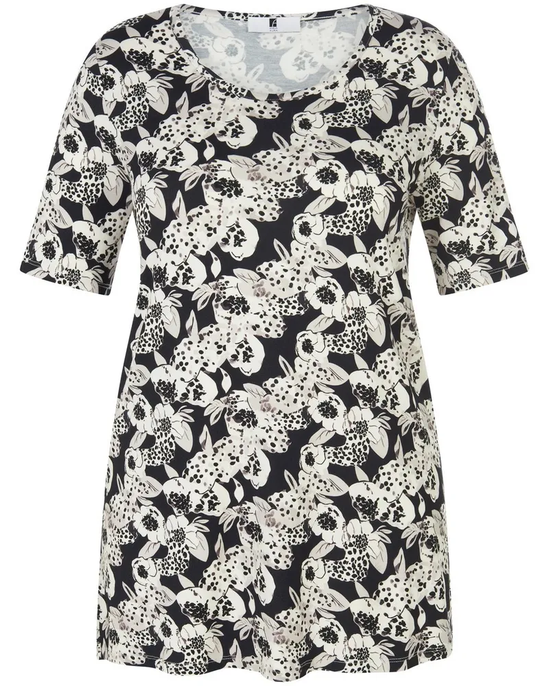 Anna Aura Rundhals-Shirt  schwarz Schwarz