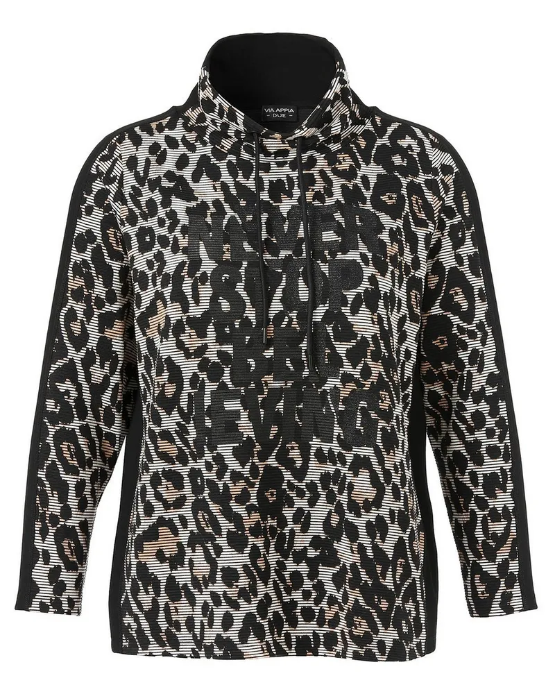 Via Appia Due Sweatshirt  schwarz Schwarz