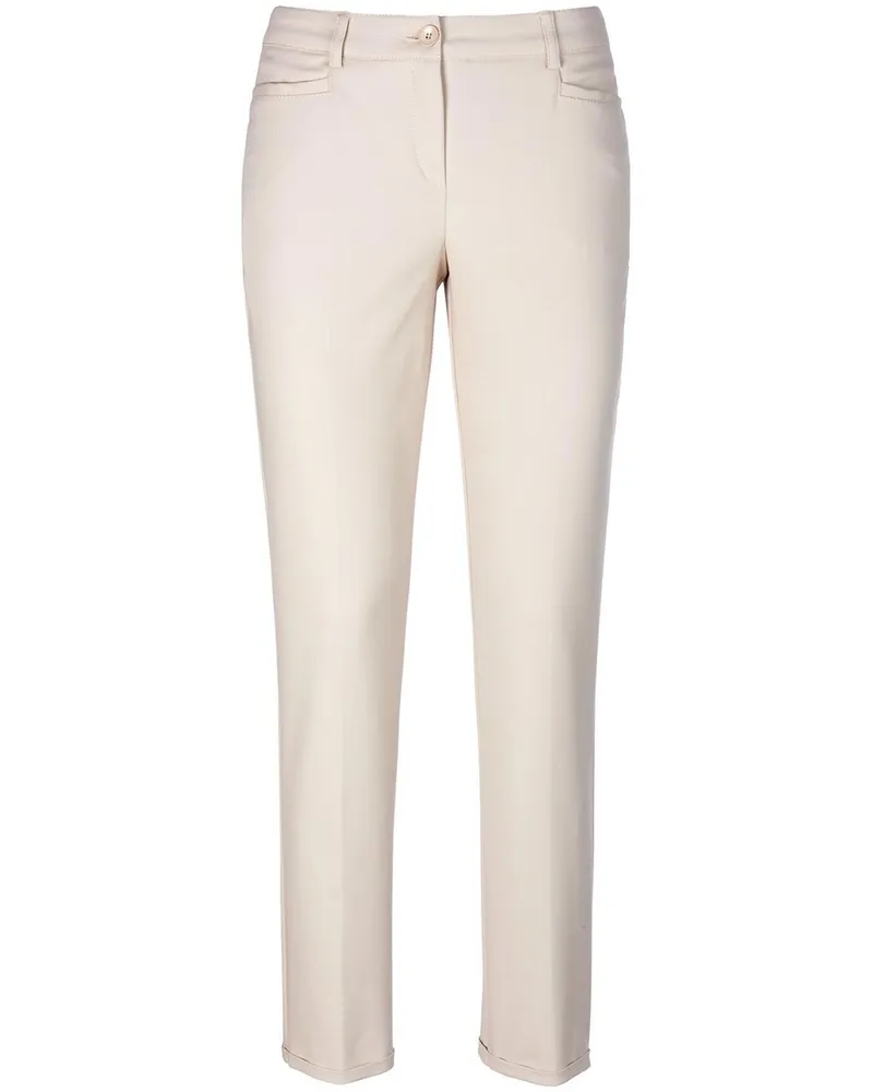 FADENMEISTER BERLIN Knöchellange Hose  beige Beige