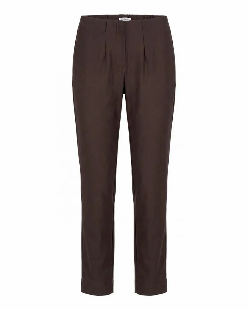 KjBrand Knöchellange Slim Fit-Hose  braun Braun