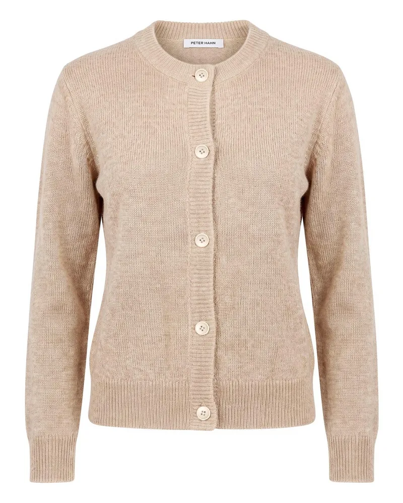 Peter Hahn Strickjacke  beige Beige