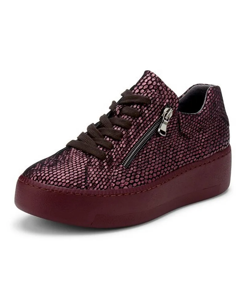 Waldläufer Plateau-Sneaker Nicky  rot Rot