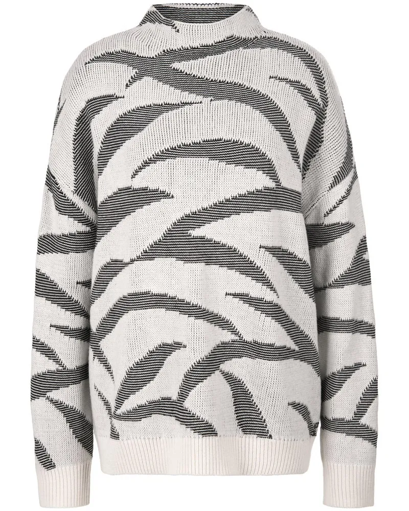 Basler Strickpullover in Oversized-­Form  weiss Weiss