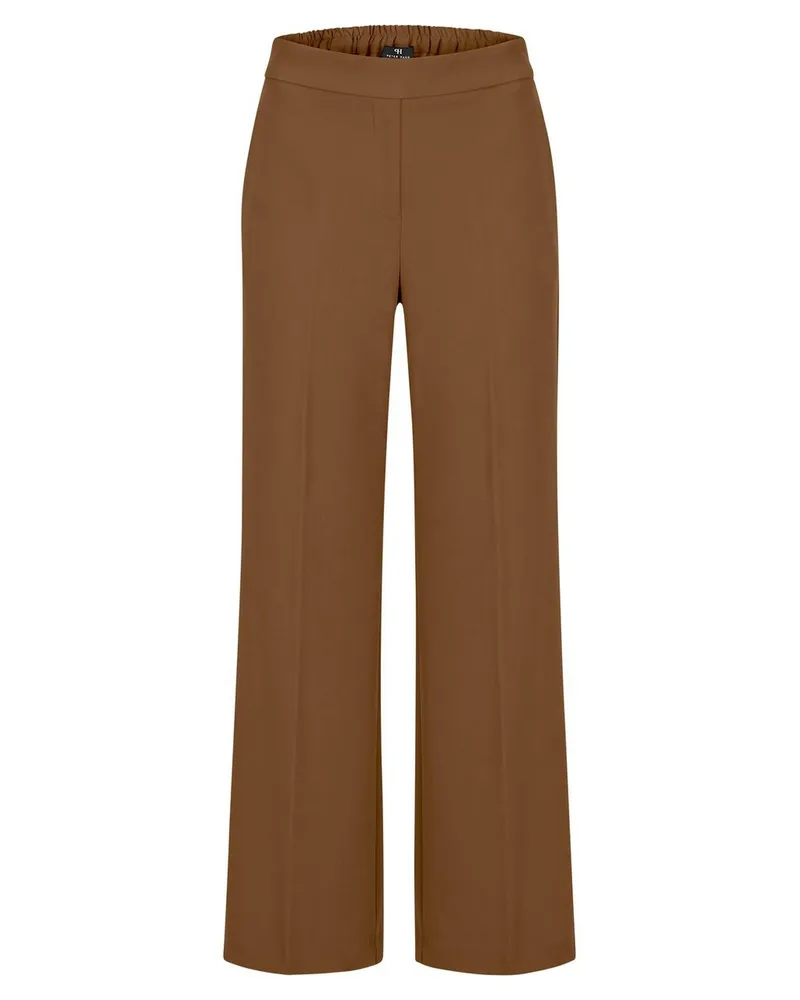 Peter Hahn Wide Fit-Jersey-Hose  braun Braun