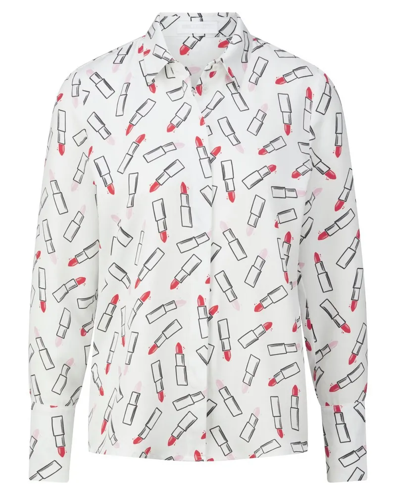 St. Emile Long-Bluse  weiss Weiss