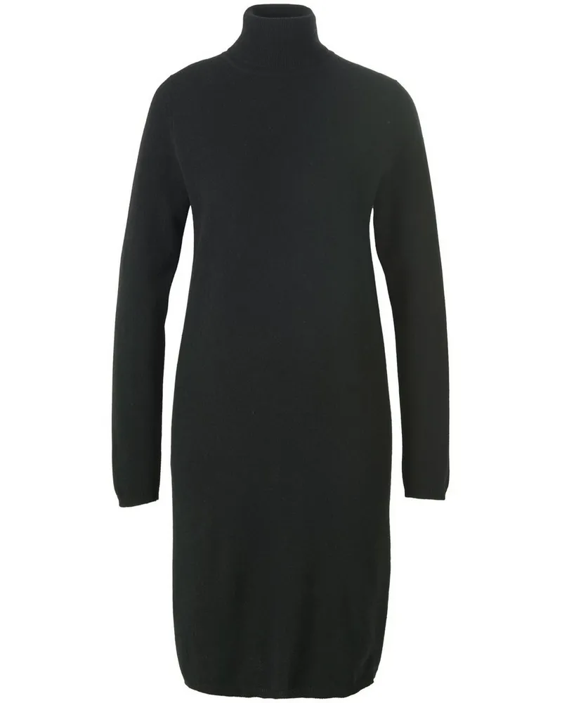 Include Strickkleid aus Schurwolle und Kaschmir  schwarz Schwarz