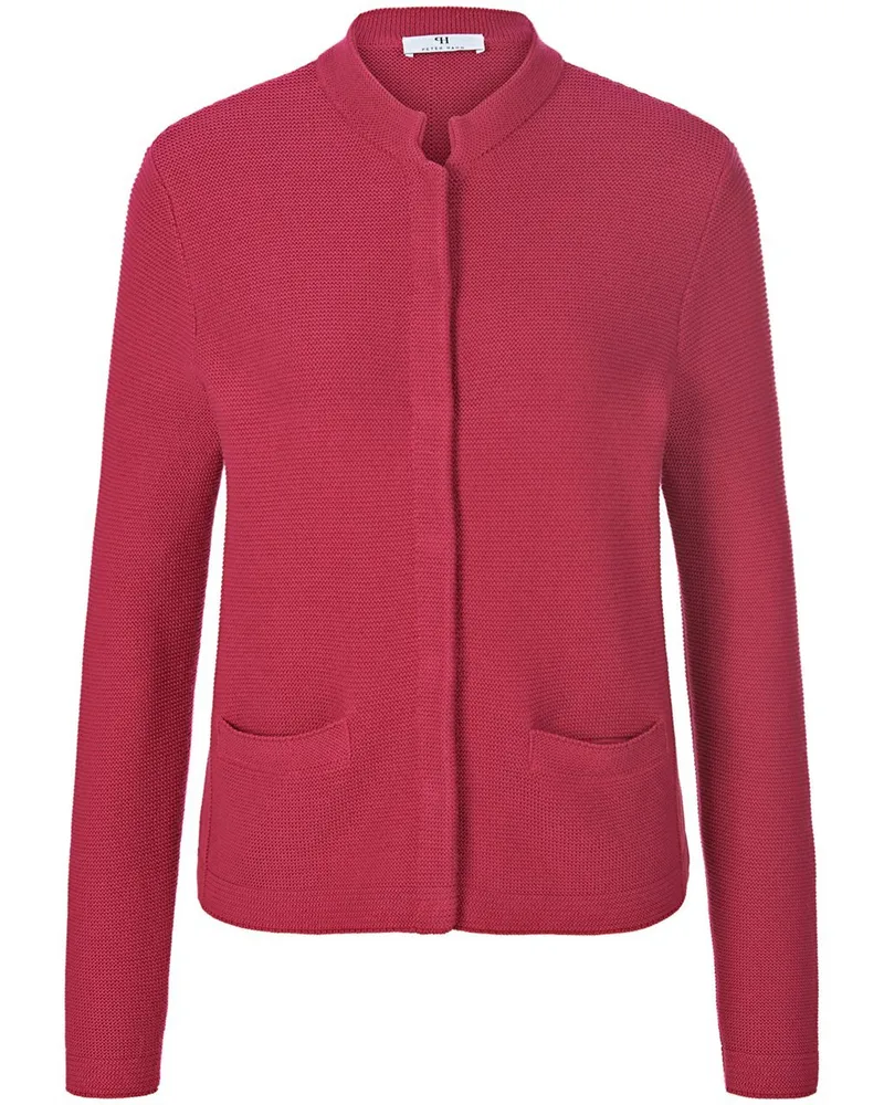 Peter Hahn Strickjacke aus 100% SUPIMA®-Baumwolle  pink Pink