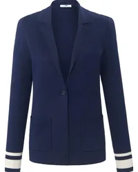 Peter Hahn Strickblazer  blau Blau