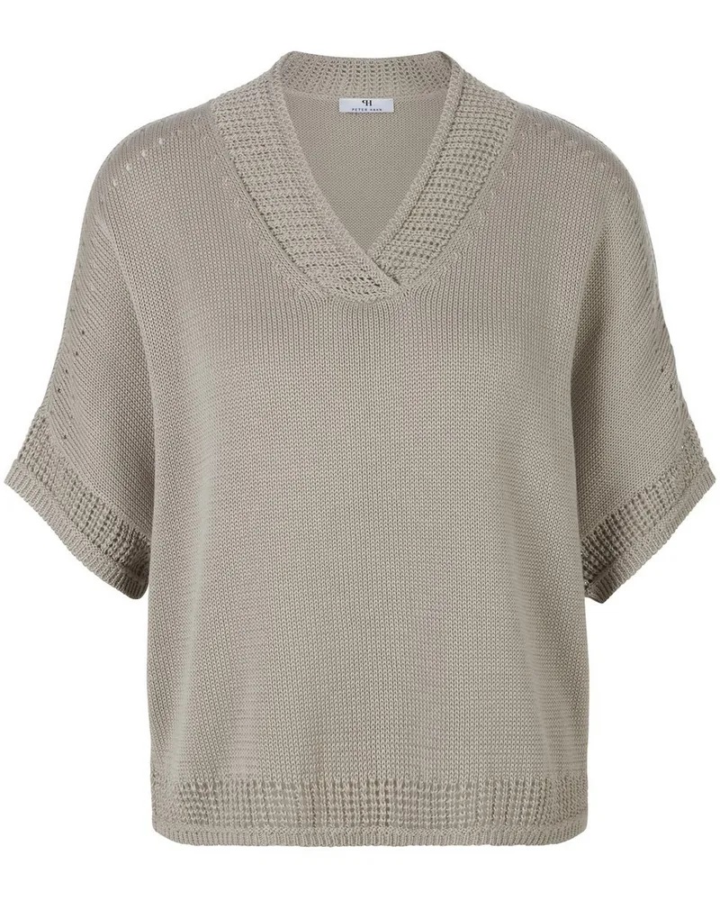 Peter Hahn V-Pullover  beige Beige