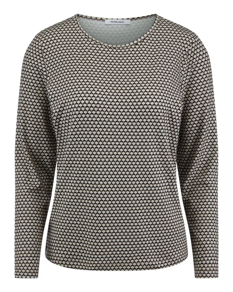 Peter Hahn Rundhals-Shirt  beige Beige