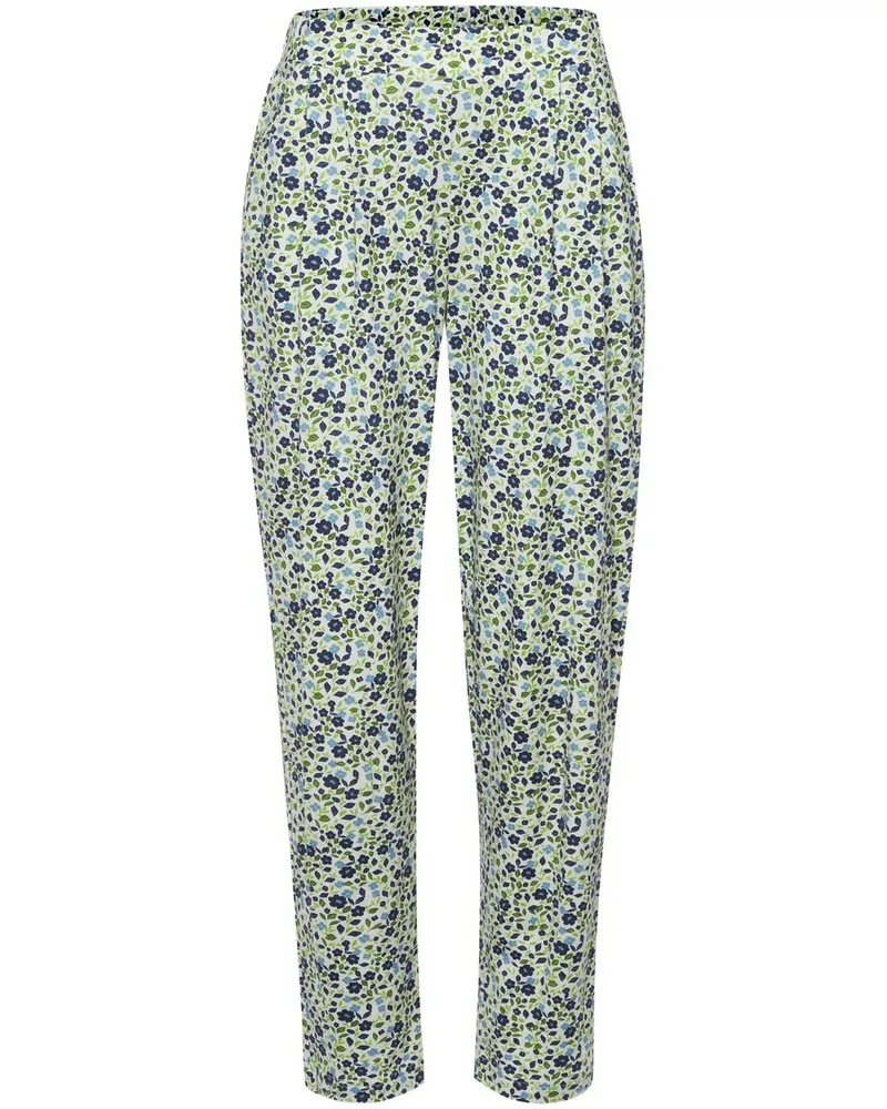 Green Cotton Knöchellange Bundfalten-Hose Karla  weiss Weiss
