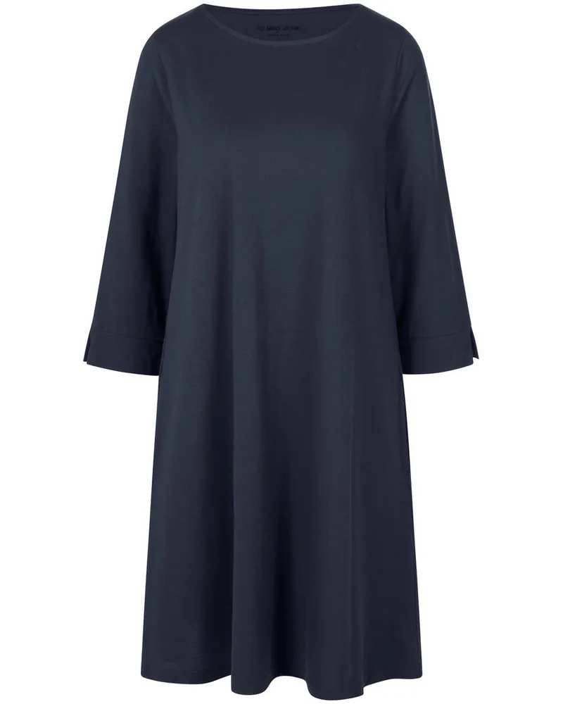 Green Cotton Jersey-Kleid Ivy  blau Blau