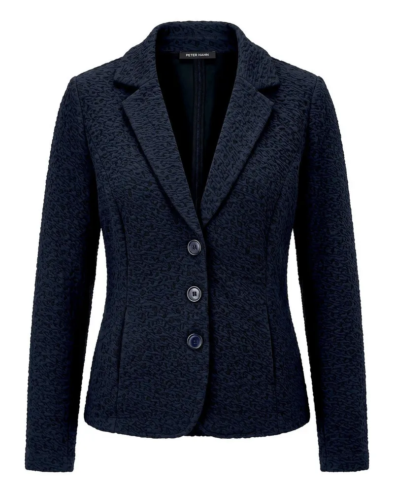 Peter Hahn Jersey-Blazer  blau Blau
