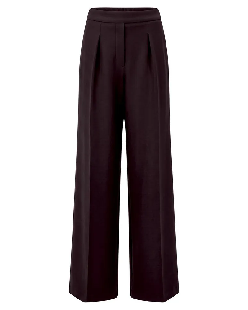 Peter Hahn Wide Fit-Jersey-Hose  braun Braun