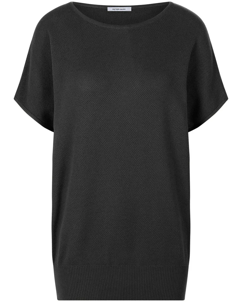 Peter Hahn Rundhals-Pullover aus 100% SUPIMA®-Baumwolle  schwarz Schwarz