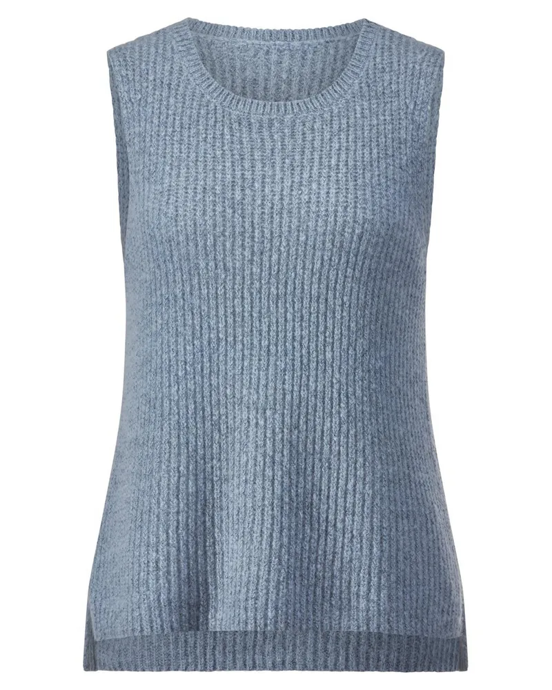 DAY.LIKE Rundhals-Pullunder  blau Blau