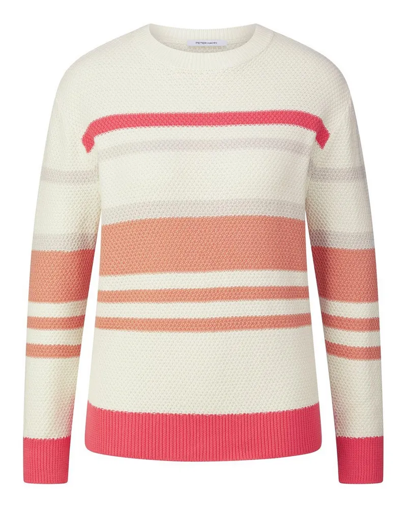 Peter Hahn Rundhals-Pullover  rot Rot