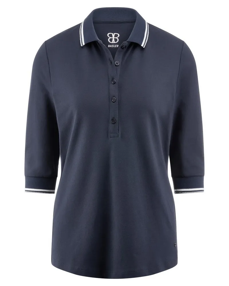 Basler Poloshirt  blau Blau
