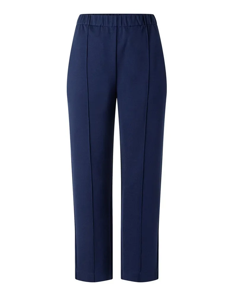 Maerz Knöchellange Jersey-Hose  blau Blau