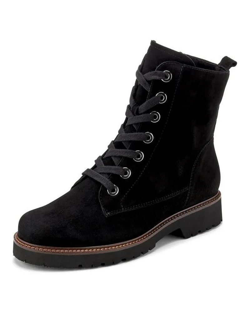 Semler  Schnür-Stiefelette Barbara  schwarz Schwarz