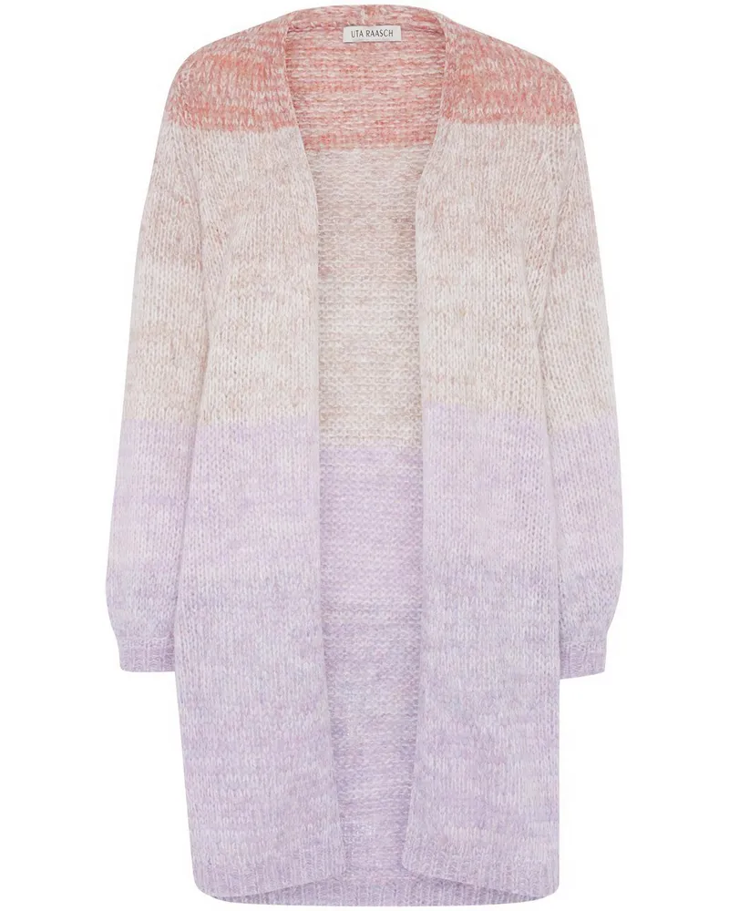 UTA RAASCH Strickmantel V-Ausschnitt  rosé Rosé