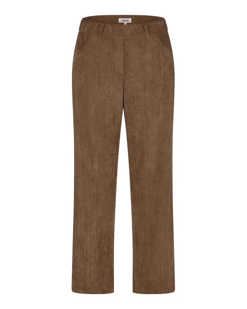 KjBrand Wide Fit-Cord-Hose  braun Braun